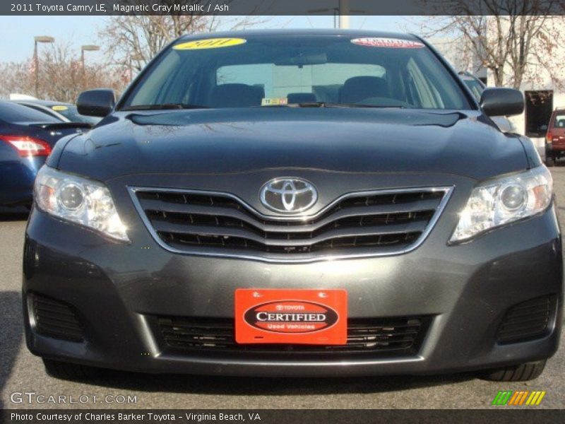 Magnetic Gray Metallic / Ash 2011 Toyota Camry LE
