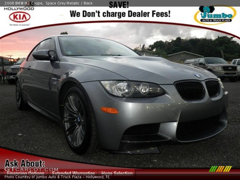 Space Grey Metallic / Black 2008 BMW M3 Coupe