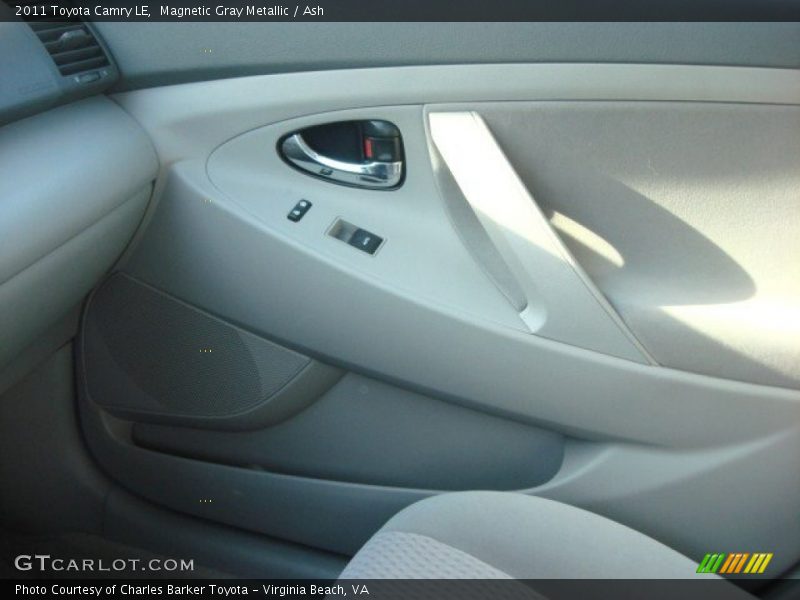 Magnetic Gray Metallic / Ash 2011 Toyota Camry LE