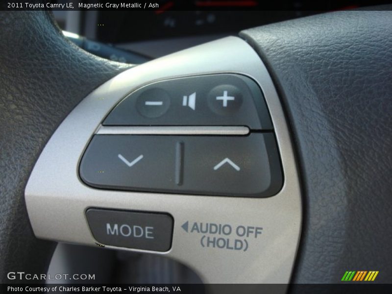 Magnetic Gray Metallic / Ash 2011 Toyota Camry LE