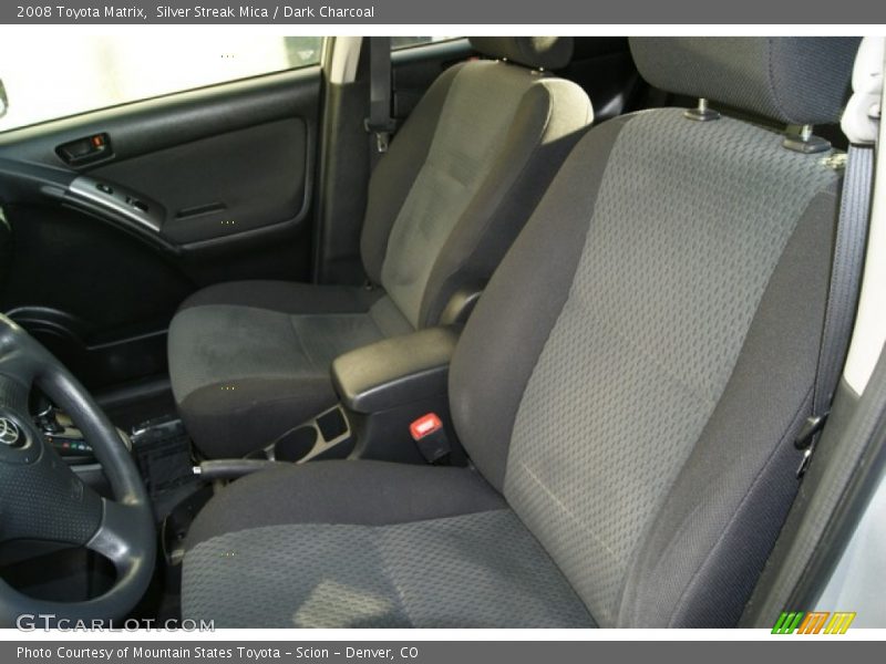 Silver Streak Mica / Dark Charcoal 2008 Toyota Matrix