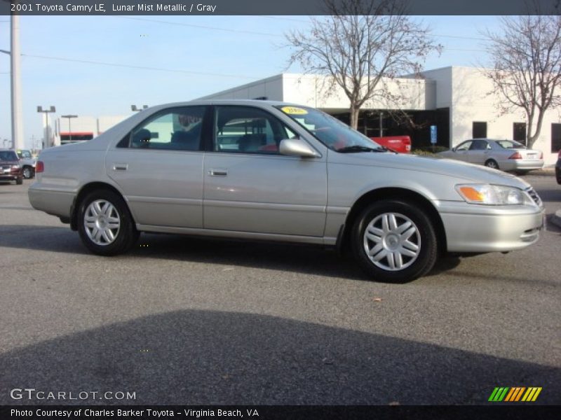 Lunar Mist Metallic / Gray 2001 Toyota Camry LE