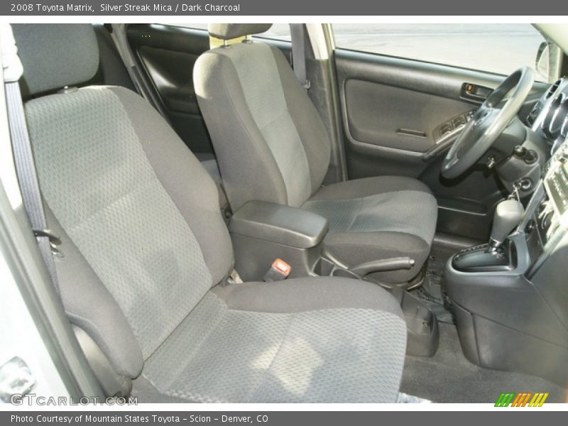Silver Streak Mica / Dark Charcoal 2008 Toyota Matrix