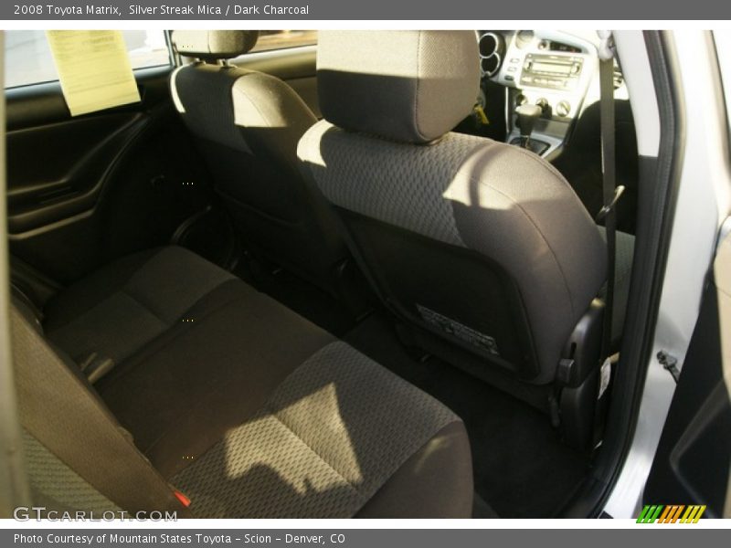 Silver Streak Mica / Dark Charcoal 2008 Toyota Matrix