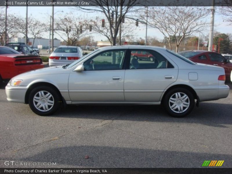 Lunar Mist Metallic / Gray 2001 Toyota Camry LE