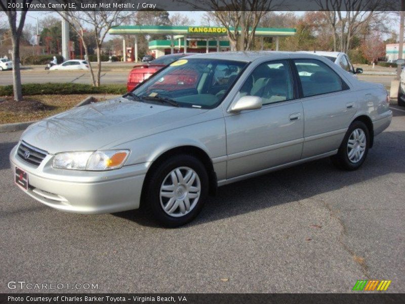 Lunar Mist Metallic / Gray 2001 Toyota Camry LE