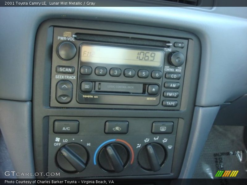 Lunar Mist Metallic / Gray 2001 Toyota Camry LE