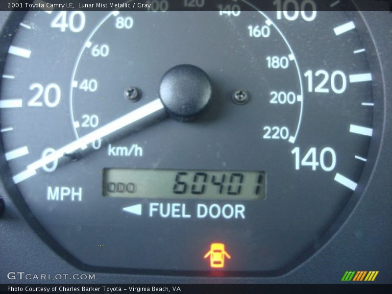 Lunar Mist Metallic / Gray 2001 Toyota Camry LE