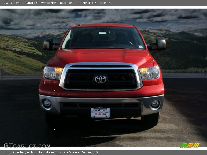 Barcelona Red Metallic / Graphite 2013 Toyota Tundra CrewMax 4x4