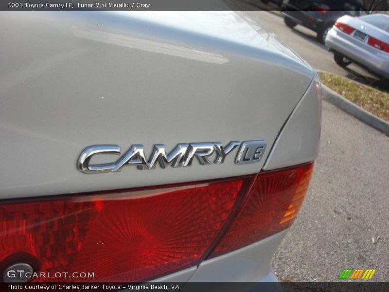 Lunar Mist Metallic / Gray 2001 Toyota Camry LE