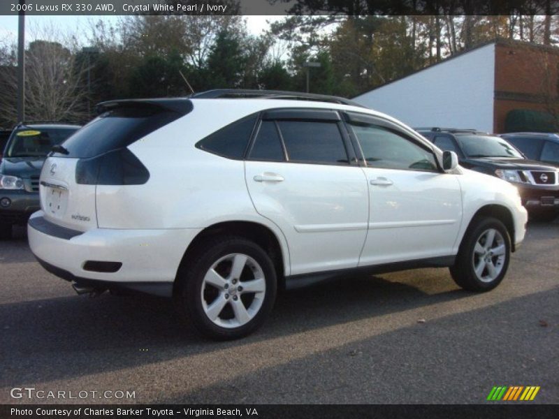 Crystal White Pearl / Ivory 2006 Lexus RX 330 AWD
