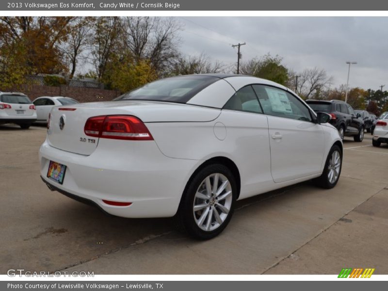 Candy White / Cornsilk Beige 2013 Volkswagen Eos Komfort