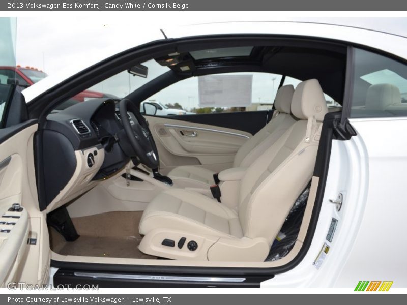  2013 Eos Komfort Cornsilk Beige Interior