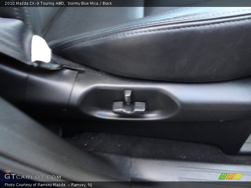 Stormy Blue Mica / Black 2010 Mazda CX-9 Touring AWD