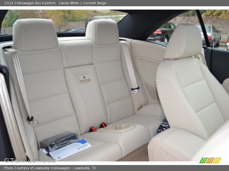 Rear Seat of 2013 Eos Komfort
