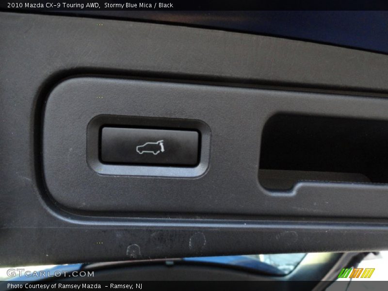 Stormy Blue Mica / Black 2010 Mazda CX-9 Touring AWD