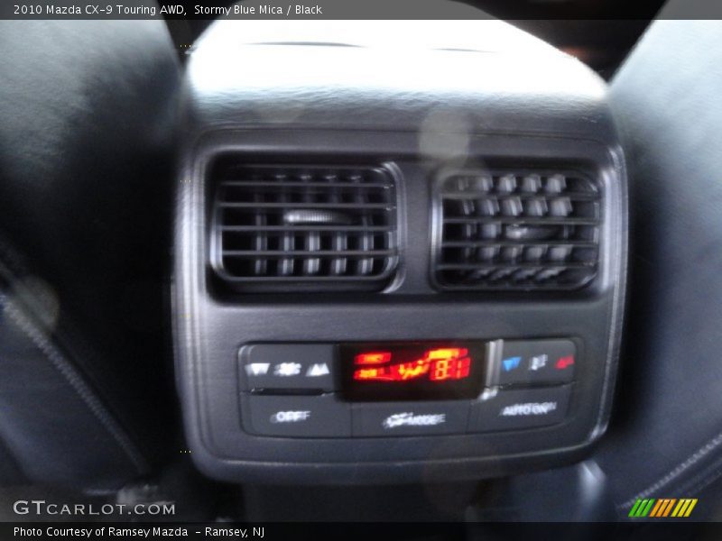 Stormy Blue Mica / Black 2010 Mazda CX-9 Touring AWD