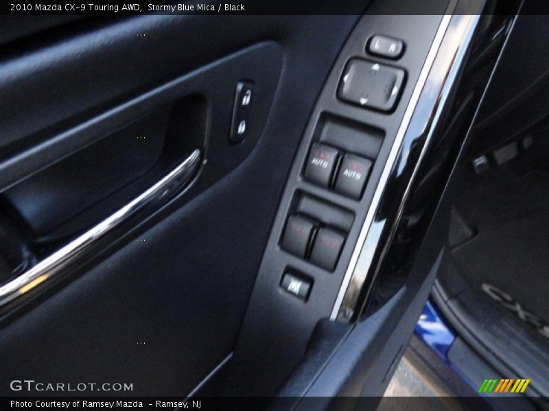 Stormy Blue Mica / Black 2010 Mazda CX-9 Touring AWD