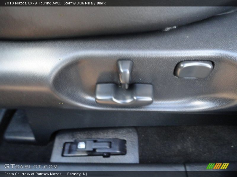 Stormy Blue Mica / Black 2010 Mazda CX-9 Touring AWD