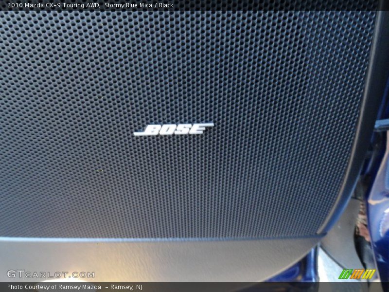 Stormy Blue Mica / Black 2010 Mazda CX-9 Touring AWD