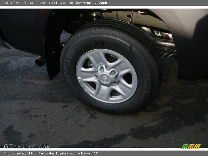 Magnetic Gray Metallic / Graphite 2013 Toyota Tundra CrewMax 4x4