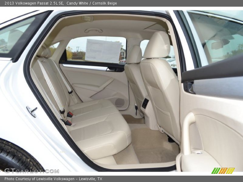 Candy White / Cornsilk Beige 2013 Volkswagen Passat 2.5L SE