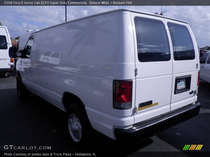 Oxford White / Medium Flint 2008 Ford E Series Van E250 Super Duty Commericial