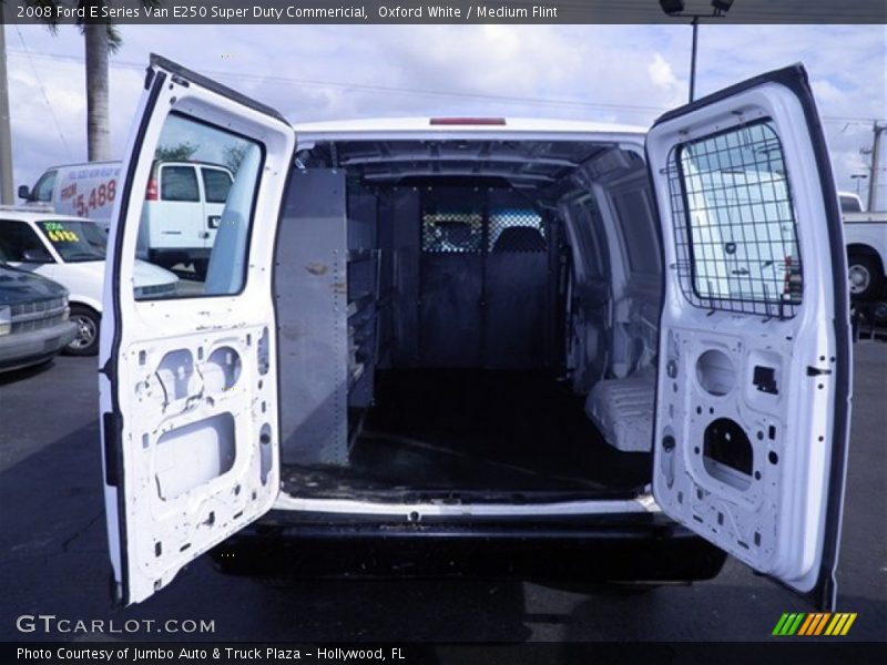 Oxford White / Medium Flint 2008 Ford E Series Van E250 Super Duty Commericial
