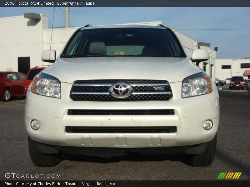 Super White / Taupe 2006 Toyota RAV4 Limited