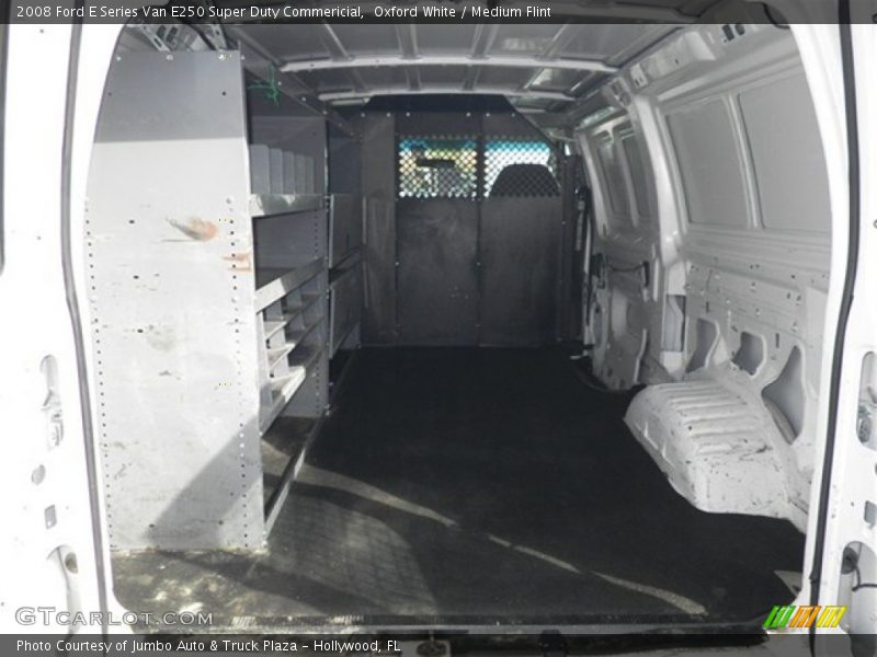 Oxford White / Medium Flint 2008 Ford E Series Van E250 Super Duty Commericial