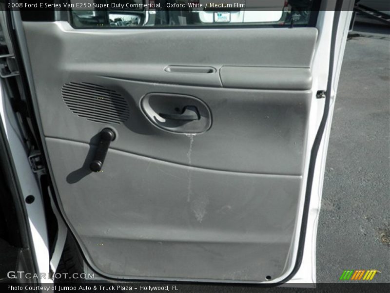 Oxford White / Medium Flint 2008 Ford E Series Van E250 Super Duty Commericial