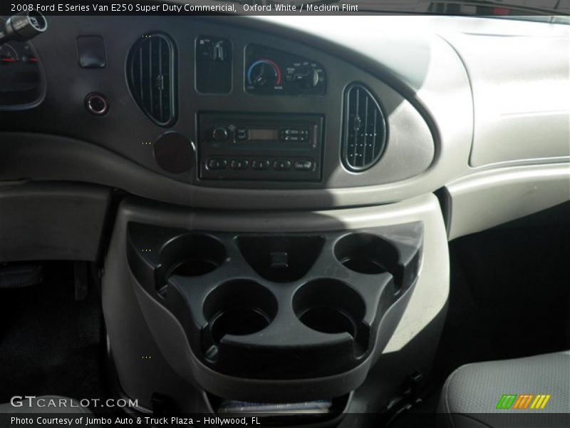 Oxford White / Medium Flint 2008 Ford E Series Van E250 Super Duty Commericial