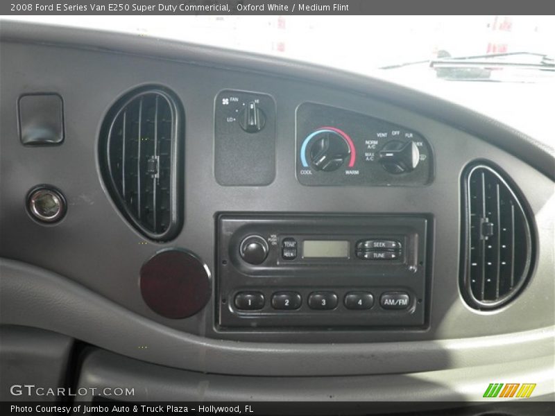 Oxford White / Medium Flint 2008 Ford E Series Van E250 Super Duty Commericial