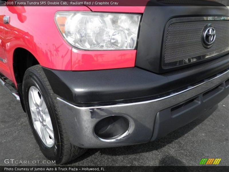 Radiant Red / Graphite Gray 2008 Toyota Tundra SR5 Double Cab