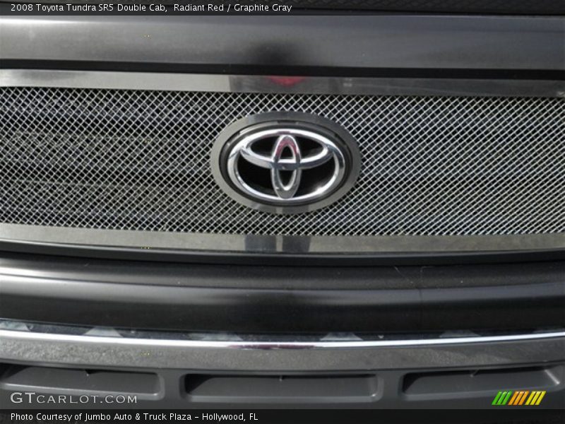 Radiant Red / Graphite Gray 2008 Toyota Tundra SR5 Double Cab