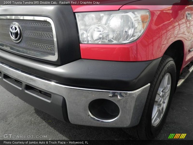 Radiant Red / Graphite Gray 2008 Toyota Tundra SR5 Double Cab