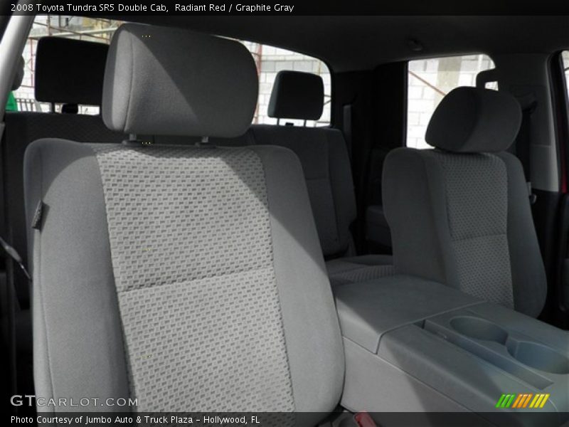 Radiant Red / Graphite Gray 2008 Toyota Tundra SR5 Double Cab