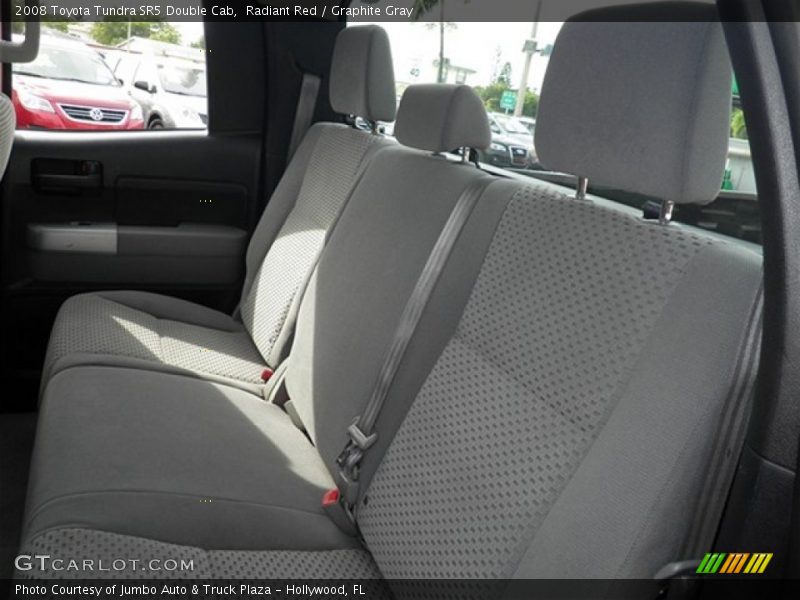 Radiant Red / Graphite Gray 2008 Toyota Tundra SR5 Double Cab