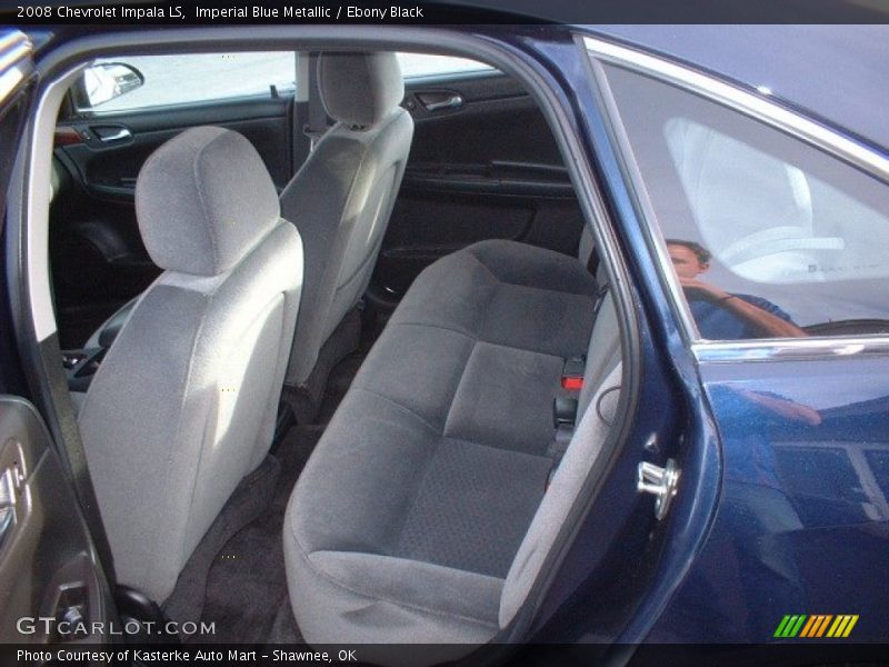 Imperial Blue Metallic / Ebony Black 2008 Chevrolet Impala LS