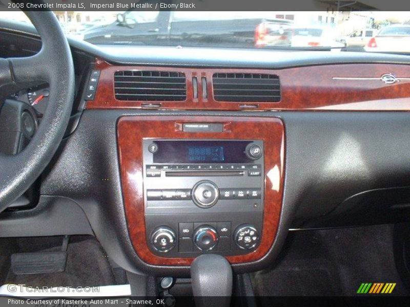 Imperial Blue Metallic / Ebony Black 2008 Chevrolet Impala LS