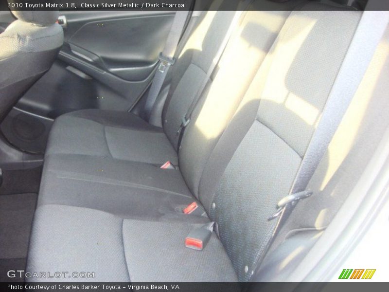 Classic Silver Metallic / Dark Charcoal 2010 Toyota Matrix 1.8
