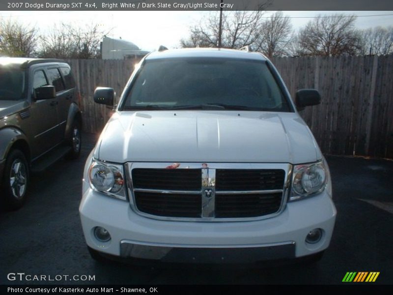 Bright White / Dark Slate Gray/Light Slate Gray 2007 Dodge Durango SXT 4x4