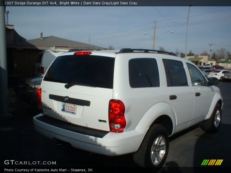 Bright White / Dark Slate Gray/Light Slate Gray 2007 Dodge Durango SXT 4x4