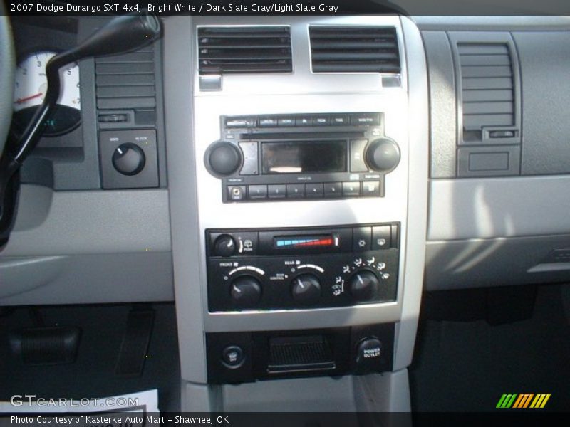 Bright White / Dark Slate Gray/Light Slate Gray 2007 Dodge Durango SXT 4x4
