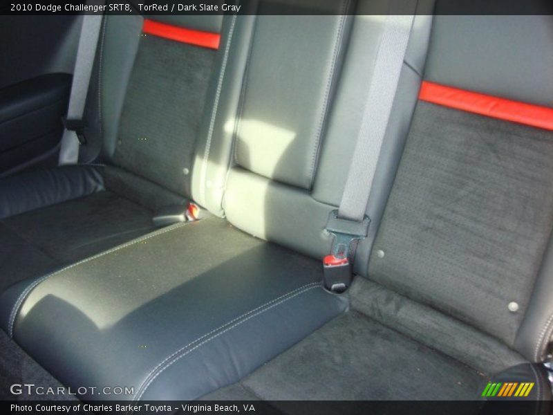TorRed / Dark Slate Gray 2010 Dodge Challenger SRT8