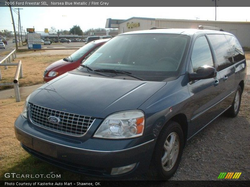 Norsea Blue Metallic / Flint Grey 2006 Ford Freestar SEL