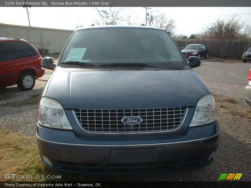 Norsea Blue Metallic / Flint Grey 2006 Ford Freestar SEL