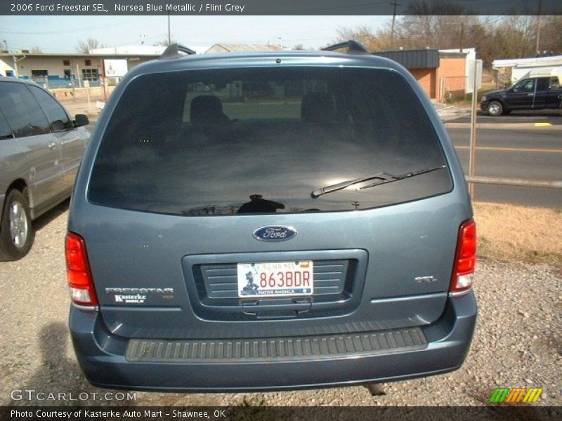 Norsea Blue Metallic / Flint Grey 2006 Ford Freestar SEL