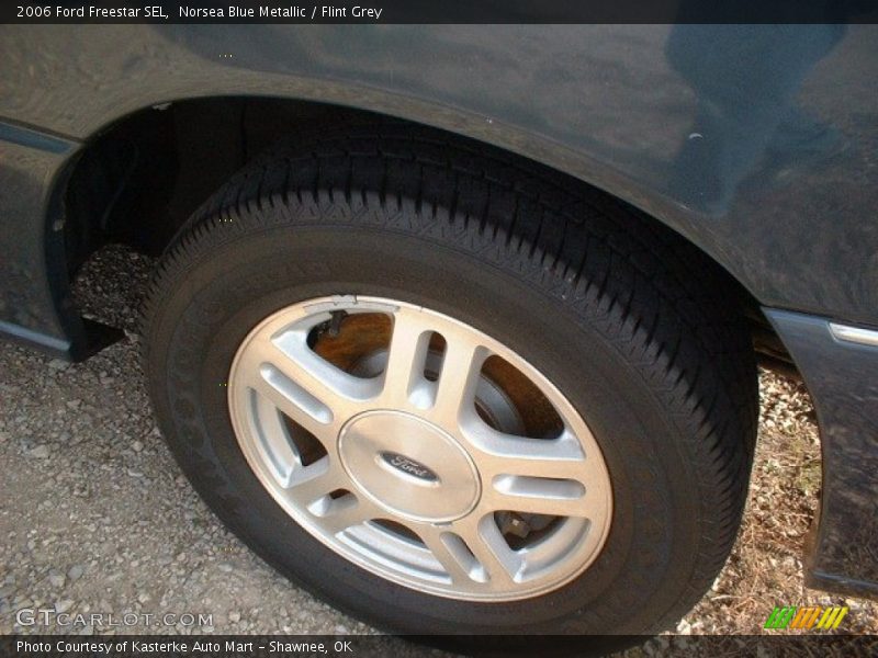 Norsea Blue Metallic / Flint Grey 2006 Ford Freestar SEL