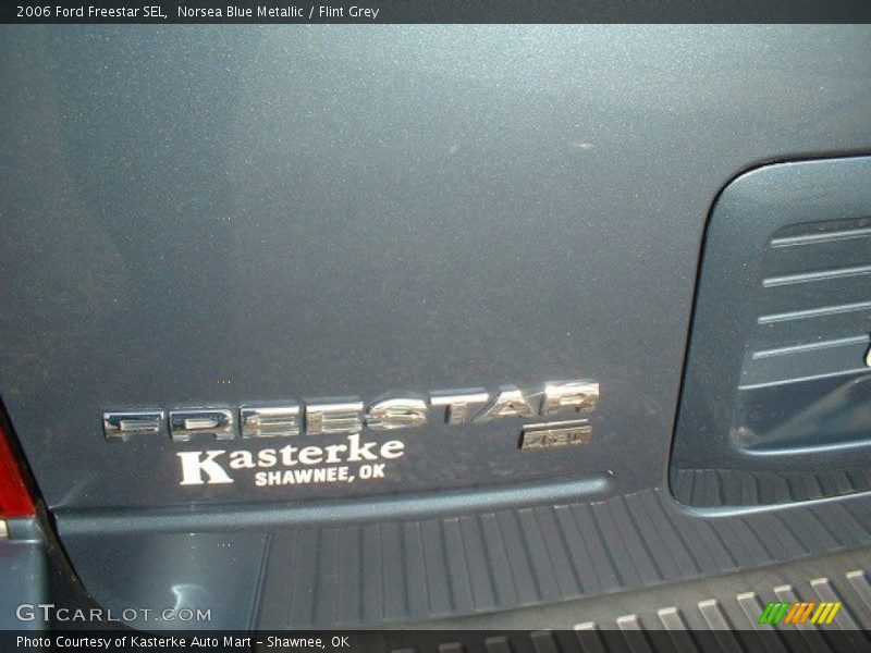 Norsea Blue Metallic / Flint Grey 2006 Ford Freestar SEL